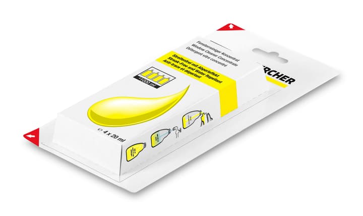 Image of Kärcher Fensterreiniger Konzentrat RM 503 4 x 20 ml Reinigungsmittel bei Do it + Garden von Migros