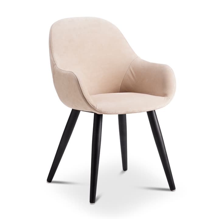 LAYLA Sedia Nubuck LAYLA Sedia Nubuck 366028624603 Dimensioni L: 56.0 cm x P: 60.0 cm x A: 84.0 cm Colore Marrone chiaro N. figura 1