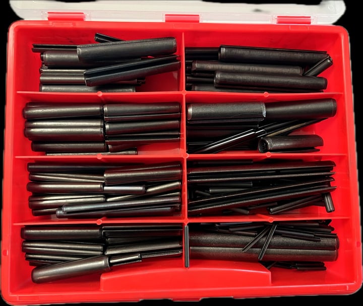 Image of Spannstifte Federstahl Blank Spannstift