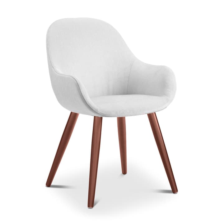 LAYLA Stuhl Evita LAYLA Stuhl Evita 366027485301 Grösse B: 56.0 cm x T: 60.0 cm x H: 84.0 cm Farbe Weiss Bild Nr. 1