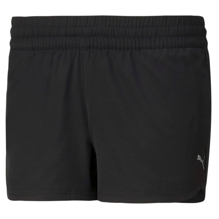 Image of Puma W Performance Woven 3inch Short Fitnessshorts schwarz