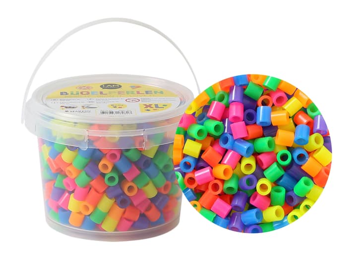 Image of Bügelperlen XL, 600 Stk., Neon Mix