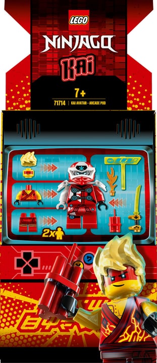 LEGO Ninjago 71714 Kai Avatar Arcade Pod LEGO Ninjago 71714 Kai Avatar Arcade Pod 748734500000 Photo no. 1