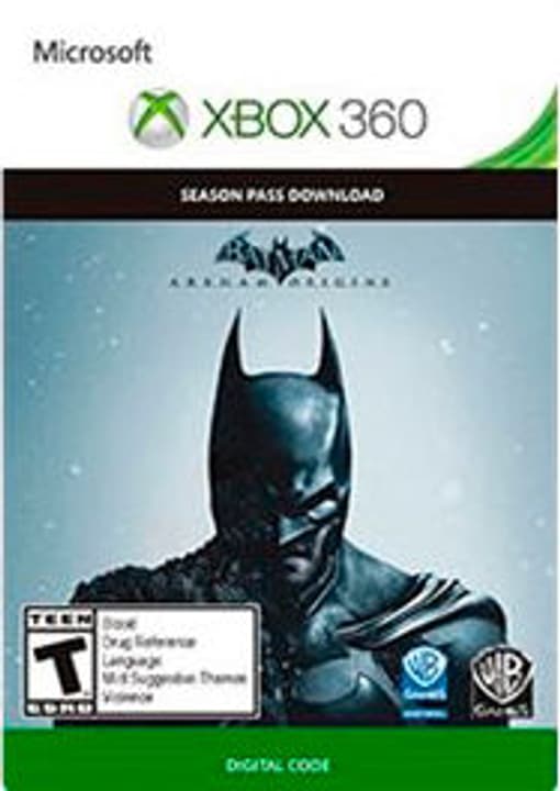 Xbox 360 -Batman: Arkham Origins Season Pass Xbox 360 -Batman: Arkham Origins Season Pass 785300135781 Photo no. 1