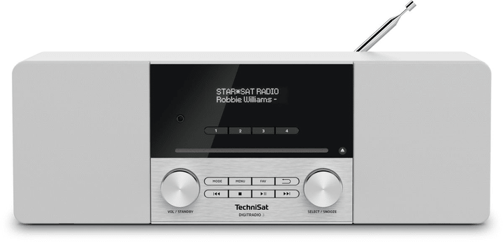 Technisat Digitradio 3 - Blanc/Gris Chaînes HiFi compactes Digitradio 3 - Blanc/Gris Chaînes HiFi compactes Technisat 785300149727 Photo no. 1