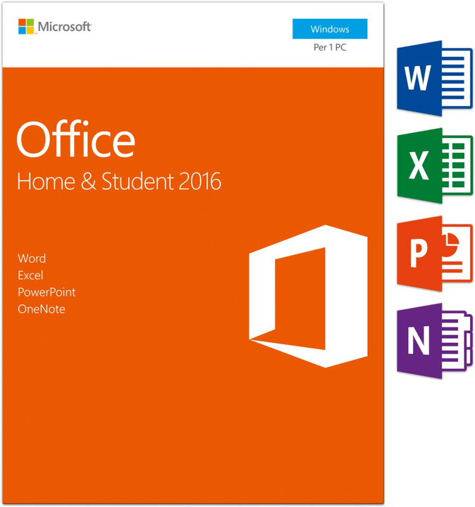 Microsoft PC - Office Home and Student 2016 Fisico (Box) PC - Office Home and Student 2016 Fisico (Box) Microsoft 785300121051 N. figura 1