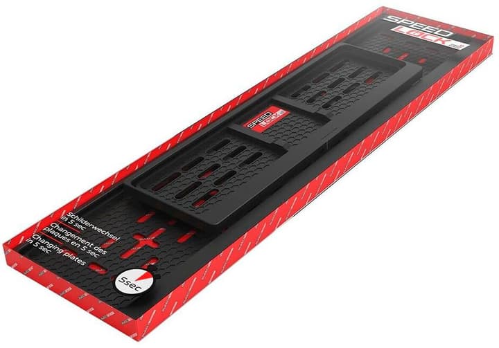 Image of SpeedLock Nummernrahmen-Set, Kunststoff, 30 × 8 cm/50 11 cm Nummernrahmen