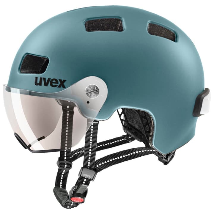 Image of Uvex Rush visor Velohelm petrol