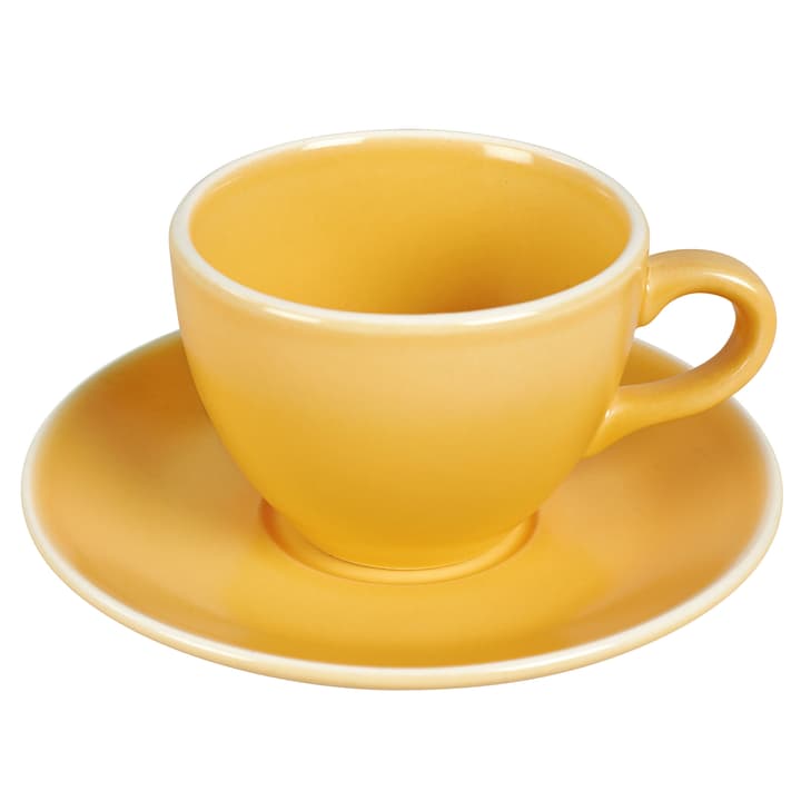 MAELLE Tasse incl. soucoupe MAELLE Tasse incl. soucoupe 440268600050 Couleur Jaune Dimensions H: 7.8 cm Photo no. 1