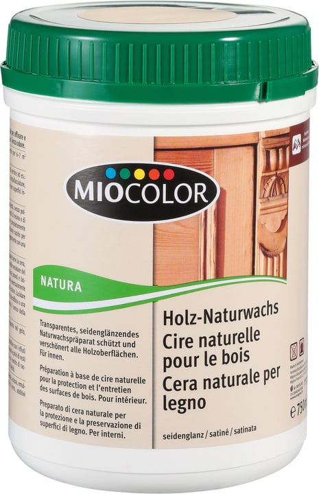 Image of Miocolor Holz-Naturwachs Farblos 750 ml Holzöle + Holzwachse bei Do it + Garden von Migros