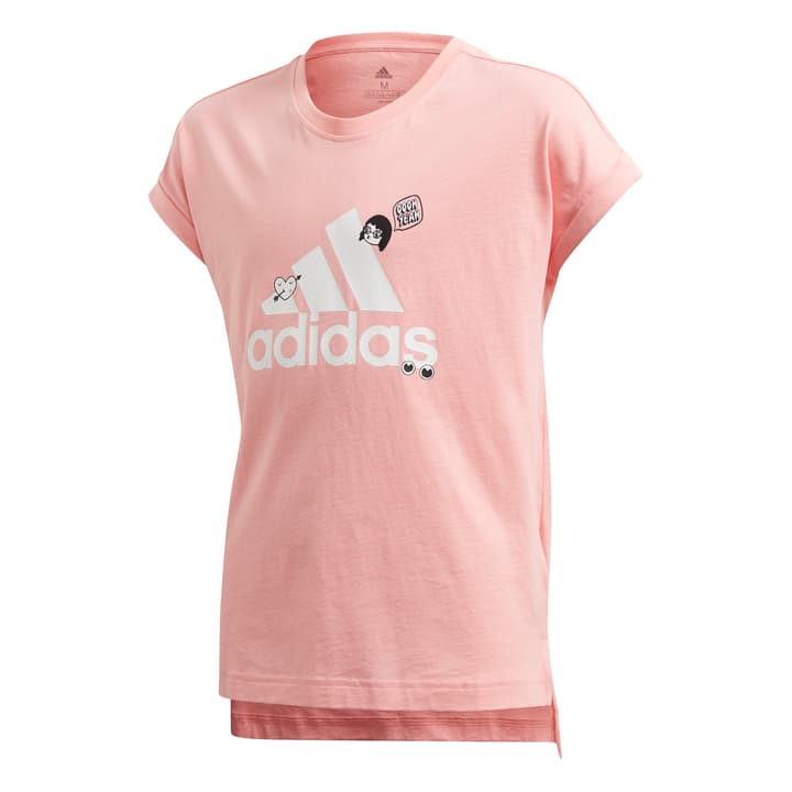 maglia adidas bambino rosa