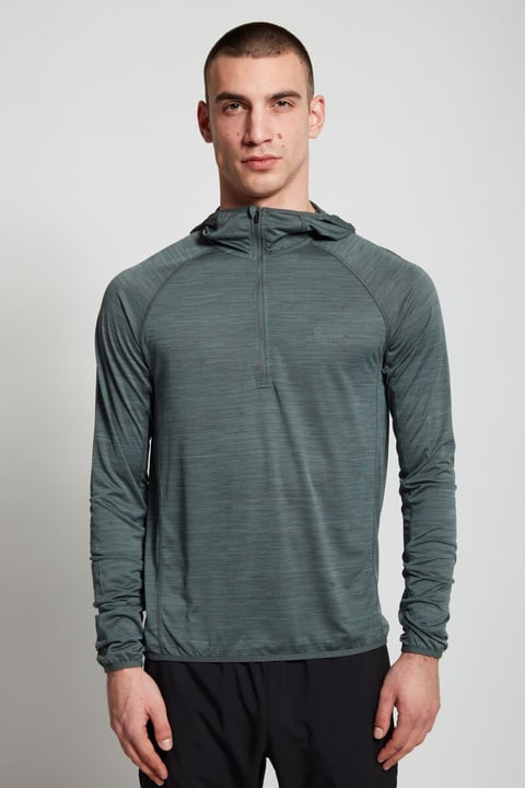Image of Perform Meilan Laufhoodie olive