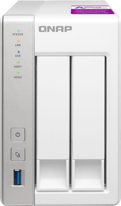 Qnap TS-231P2-1G NAS alloggiamento vuoto Network-Attached-Storage (NAS) TS-231P2-1G NAS alloggiamento vuoto Network-Attached-Storage (NAS) Qnap 798242500000 N. figura 1