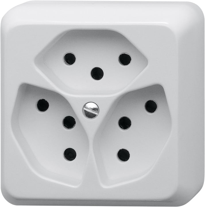 Image of Mica AP 3xT13 Steckdose bei Do it + Garden von Migros