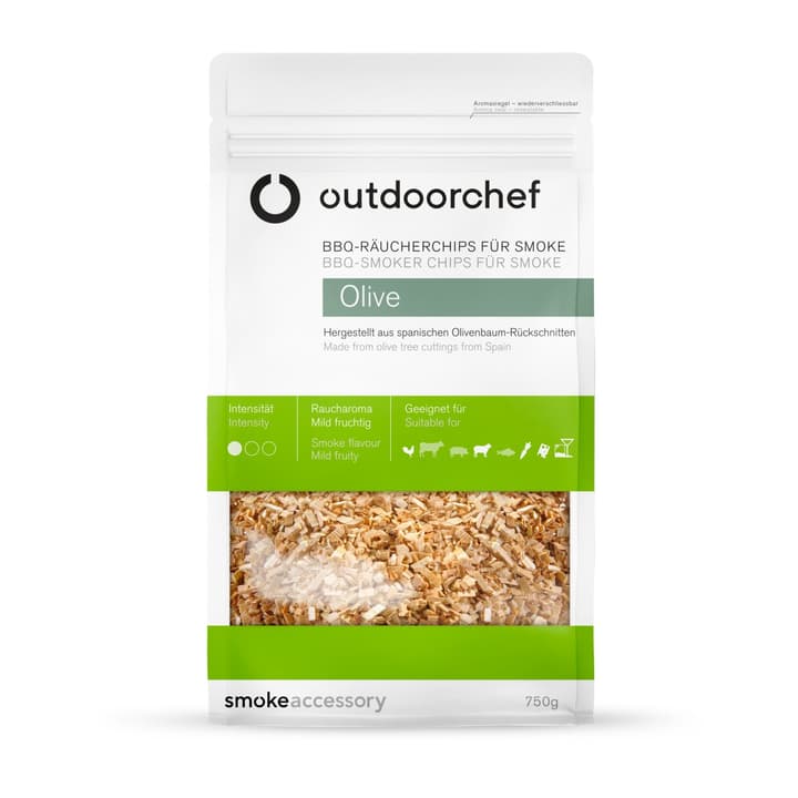 Image of Outdoorchef OC RÄUCHERCHIPS OLIVE FÜR SMOKE Räucherchips