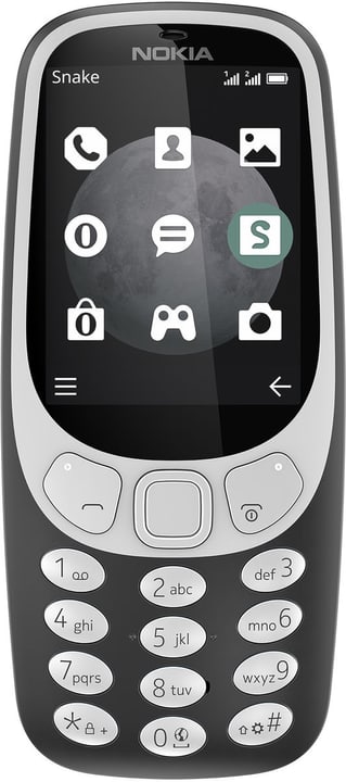 Nokia 3310 3G Single Sim charcoal Mobiltelefon 3310 3G Single Sim charcoal Mobiltelefon Nokia 785300133255 Bild Nr. 1
