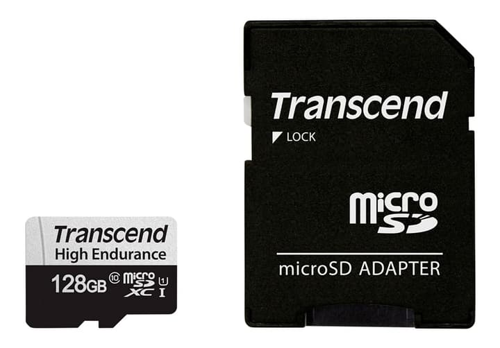 Transcend microSDXC Card 350V, 128GB SDXC inkl. Adaptateur Cartes mémoire microSD microSDXC Card 350V, 128GB SDXC inkl. Adaptateur Cartes mémoire microSD Transcend 785300147310 Photo no. 1