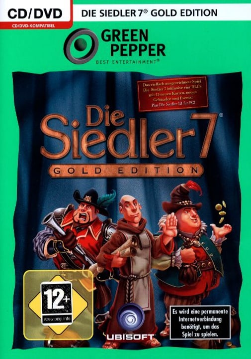 PC - Green Pepper: Siedler 7 - Gold Edition Physique (Box) PC - Green Pepper: Siedler 7 - Gold Edition Physique (Box) 785300121634 Photo no. 1