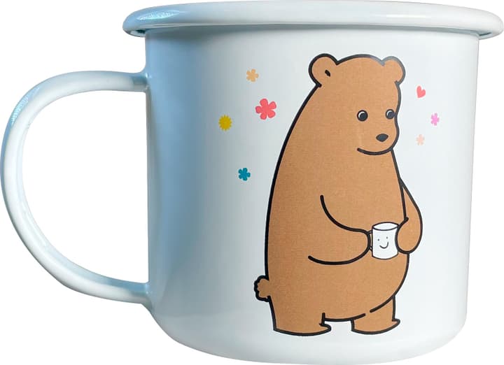 Image of Trevolution Emaille Tasse Fuoco Trinkbecher rohweiss bei Migros SportXX