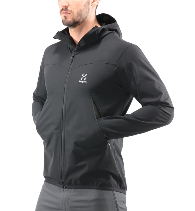 Image of Haglöfs Natrix Hood Softshelljacke schwarz bei Migros SportXX