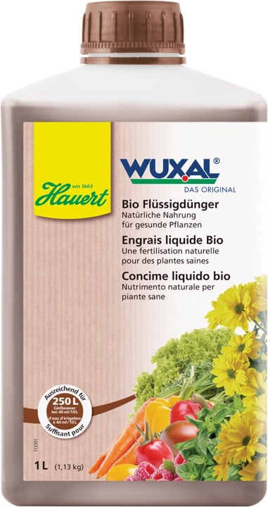 Image of Hauert Wuxal Bio Flüssigdünger, 1 L Flüssigdünger bei Do it + Garden von Migros