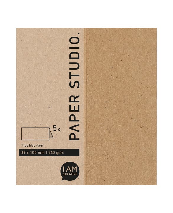 Image of Tischkarten 5Stk Kraft Braun bei Do it + Garden von Migros