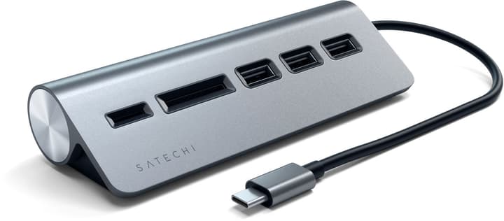 Satechi USB-C Aluminium Hub USB-Hub USB-C Aluminium Hub USB-Hub Satechi 785300142357 N. figura 1