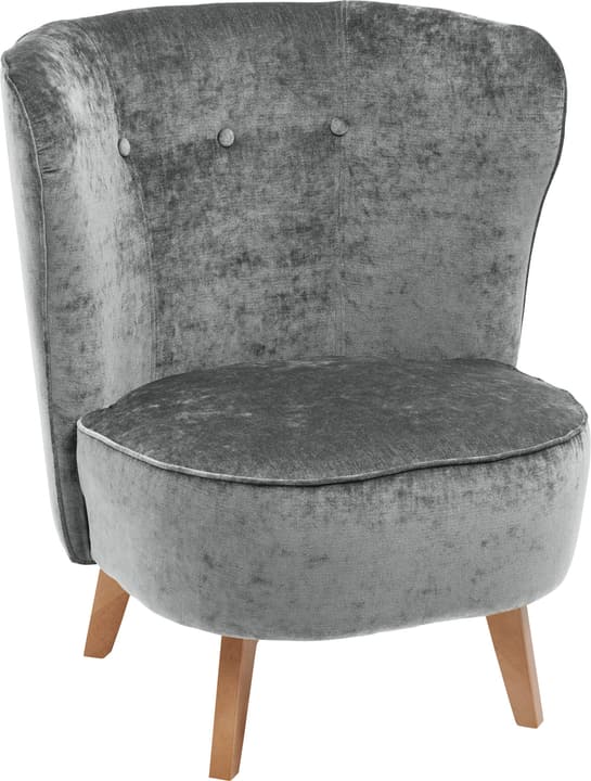 GOETHE Fauteuil GOETHE Fauteuil 402689107085 Dimensions L: 78.0 cm x P: 77.0 cm x H: 84.0 cm Couleur Pierre Photo no. 1