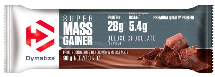 Dymatize SUPER MASS GAINER BAR Barre SUPER MASS GAINER BAR Barre Dymatize 463012303600 Goût Chocolat Photo no. 1