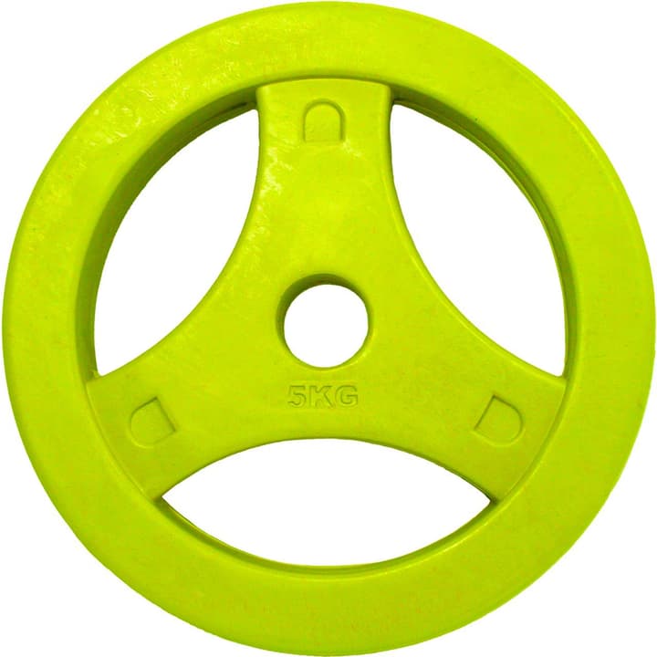 Image of Tunturi Aerobic Disc Gewichtsscheiben 5 kg Einzeln gelb Gewichtsscheiben bei Migros SportXX