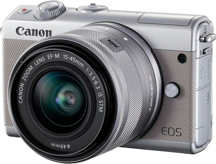 Canon EOS M100 15-45mm KIT grigio, 24,2 MP EOS M100 15-45mm KIT grigio, 24,2 MP Canon 785300144987 N. figura 1