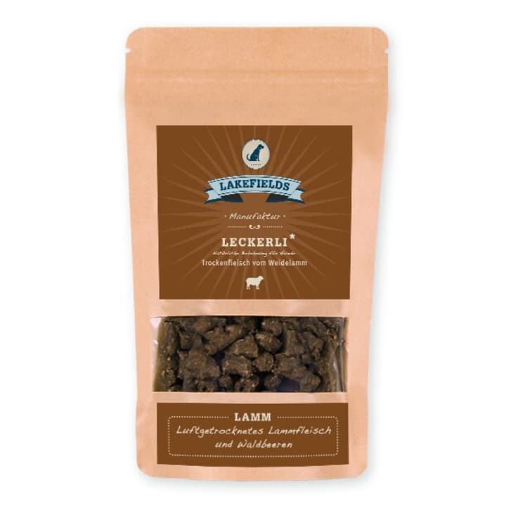 Image of Lakefields Leckerli Trockenfleisch Lamm, 0.15 kg Hundeleckerli