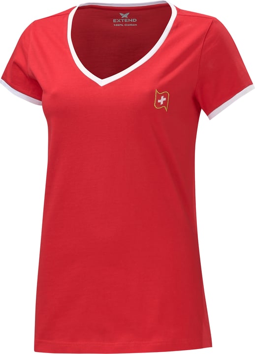 Extend Schweiz / Suisse / Svizzera Maillot de supporter de football Schweiz / Suisse / Svizzera Maillot de supporter de football Extend 498284100630 Couleur rouge Taille XL Photo no. 1