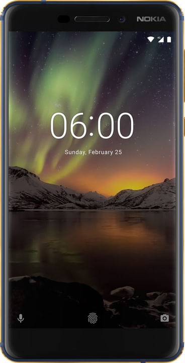 Nokia 6.1 (2018) Dual Sim schwarz Smartphone 6.1 (2018) Dual Sim schwarz Smartphone Nokia 785300133244 Bild Nr. 1