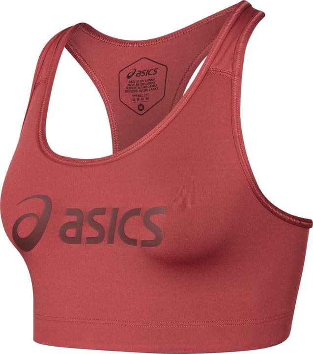 Image of Asics W Core Logo Bra Sport-BH terra-cotta