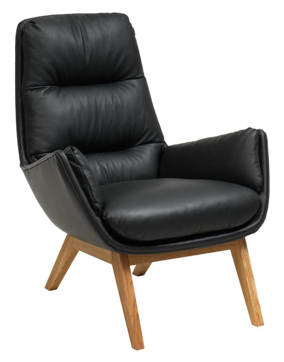 ANDRES Sessel ANDRES Sessel 402444807020 Grösse B: 83.0 cm x T: 94.0 cm x H: 97.0 cm Farbe Schwarz Bild Nr. 1