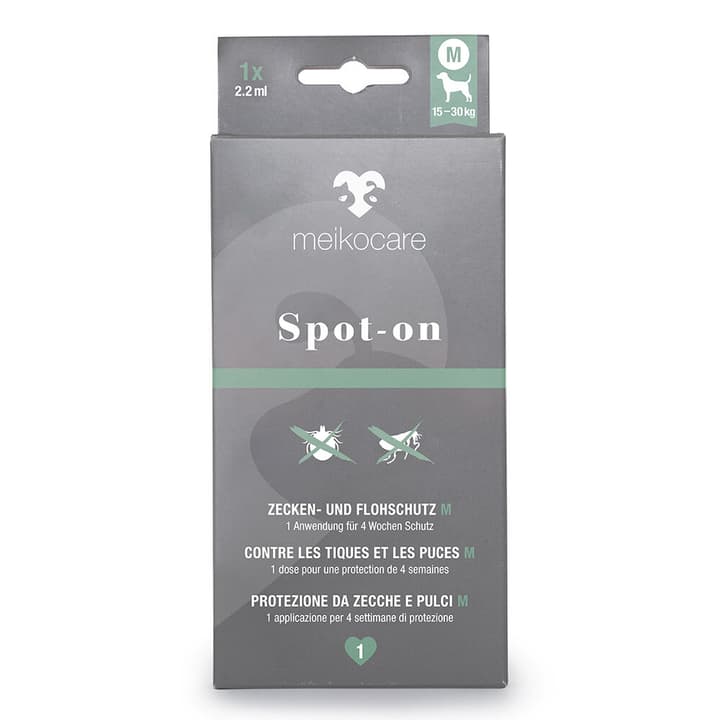 Image of meikocare Spot-On Hund M, 1x 2.2 ml Ungezieferschutztropfen