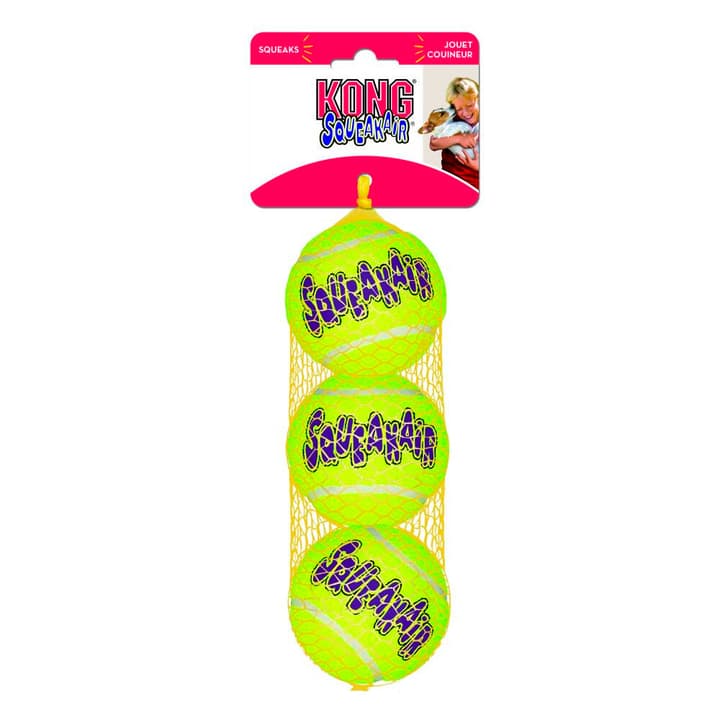 Image of KONG AirDog Squeakair Ball, 7 cm (3 Stk) Tennisball