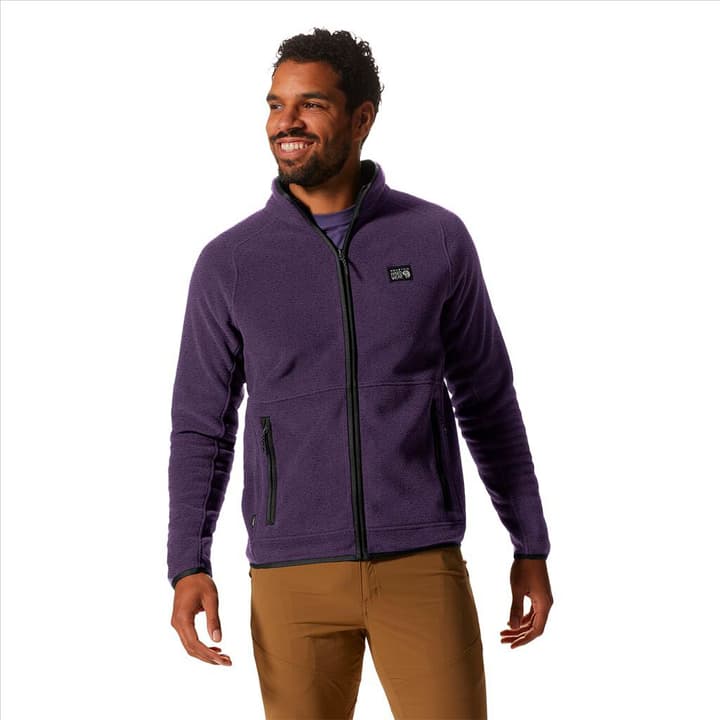 Image of Mountain Hardwear M Polartec Dbl Brushed M FZ Fleecejacke violett