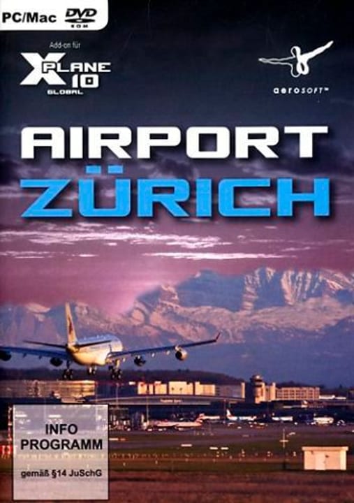 PC/Mac - Airport Zürich für X-Plane 10 (Add-On) PC/Mac - Airport Zürich für X-Plane 10 (Add-On) 785300129576 Bild Nr. 1