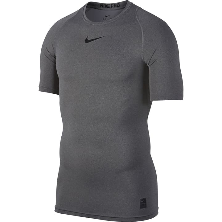 Nike Pro Top Shortsleeve Comp Herren-Kompressions-Fussball-T-Shirt Pro Top Shortsleeve Comp Herren-Kompressions-Fussball-T-Shirt Nike 498279500486 Farbe anthrazit Grösse M Bild-Nr. 1