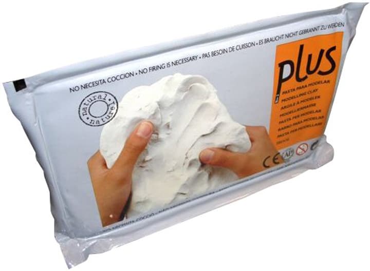 Image of I AM CREATIVE SIO-2 PLUS®, Soft-Ton aus naturbelassenen Inhaltsstoffen, Weiss, 1 kg Softton