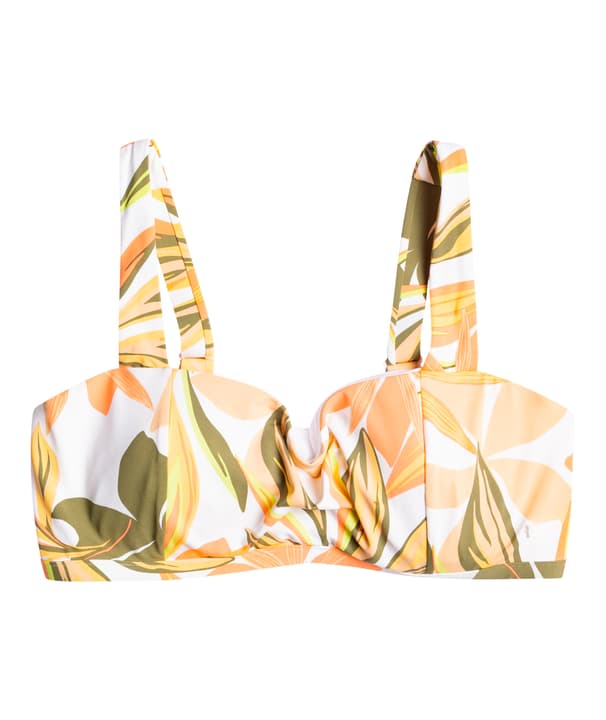Image of Roxy PT Beach Classics UW Dcup Bikini Oberteil weiss