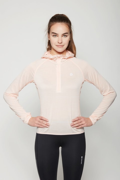 Image of Perform W Maakala Hoodie Laufhoodie rosa bei Migros SportXX
