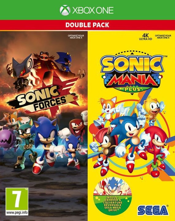 Xbox One - Sonic Mania Plus and Sonic Forces Double Pack F Box Xbox One - Sonic Mania Plus and Sonic Forces Double Pack F Box 785300139887 Photo no. 1