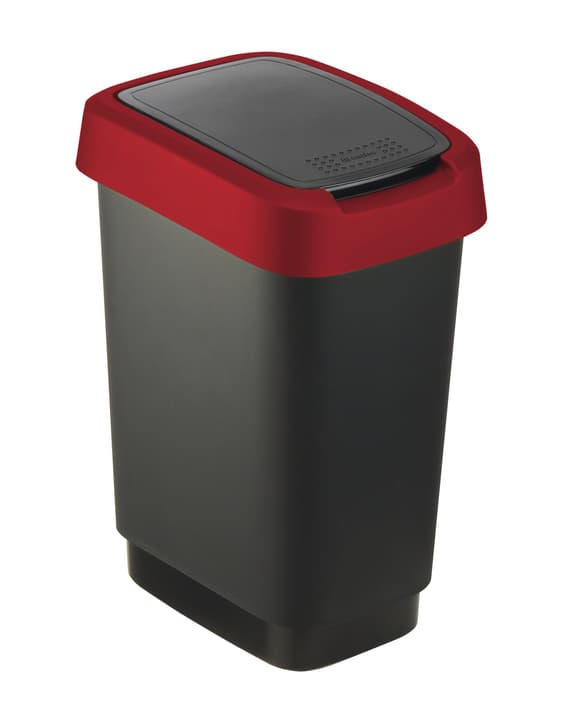 Image of Rotho TWIST Swingeimer 10 l rot met. Schwingdeckeleimer bei Do it + Garden von Migros