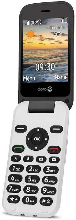 Doro 6620 black/white Téléphone mobile 6620 black/white Téléphone mobile Doro 785300150787 Photo no. 1