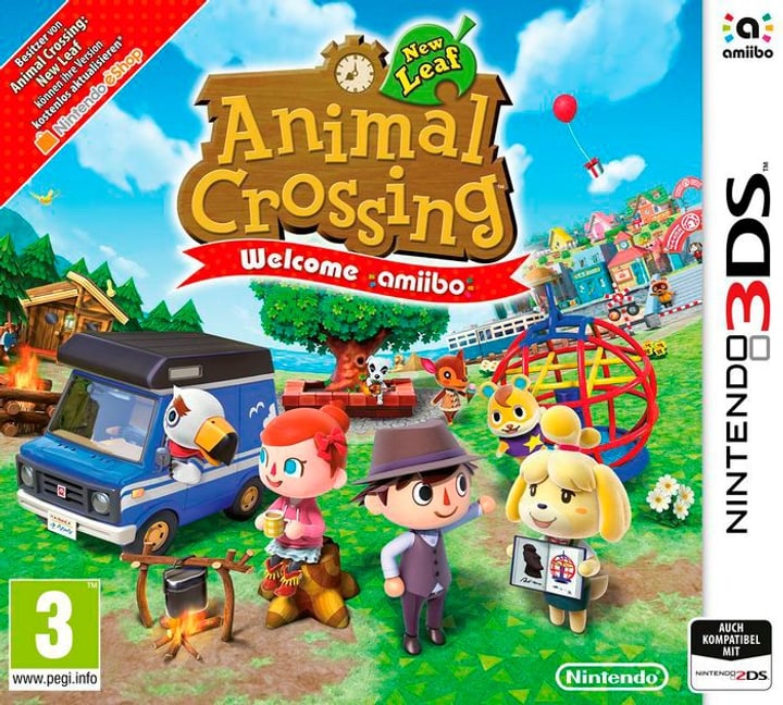 3DS - Animal Crossing: New Leaf - Welcome amiibo Box 3DS - Animal Crossing: New Leaf - Welcome amiibo Box 785300122147 N. figura 1