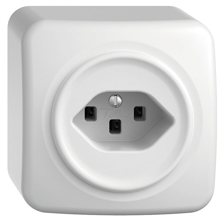 Image of Feller STANDARDdue AP 1xT23 Steckdose bei Do it + Garden von Migros