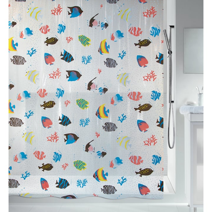 Image of spirella Fish Multicolor Duschvorhang bei Do it + Garden von Migros